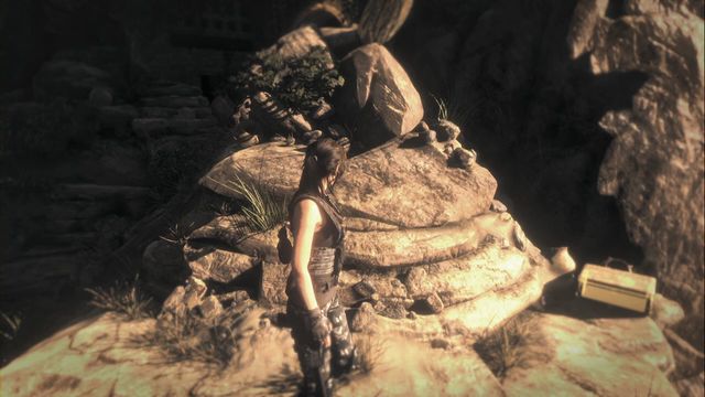 On the escarpment, in front of the entrance to the prophets tomb - Rise of the Tomb Raider: Relics and documents, Syria secrets, tips, location - Syria - Rise of the Tomb Raider Guide