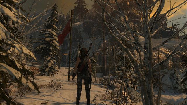 Flag 2 - Rise of the Tomb Raider: Challenges - flags, Soviet Installation secrets, tips - Soviet Installation - Rise of the Tomb Raider Guide