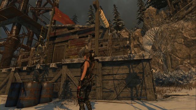 Flag 5 - Rise of the Tomb Raider: Challenges - flags, Soviet Installation secrets, tips - Soviet Installation - Rise of the Tomb Raider Guide