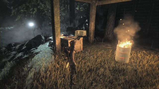On the crate under the wooden roofing - Rise of the Tomb Raider: Documents 16-33, Geothermal Valley secrets - Geothermal Valley - Rise of the Tomb Raider Guide