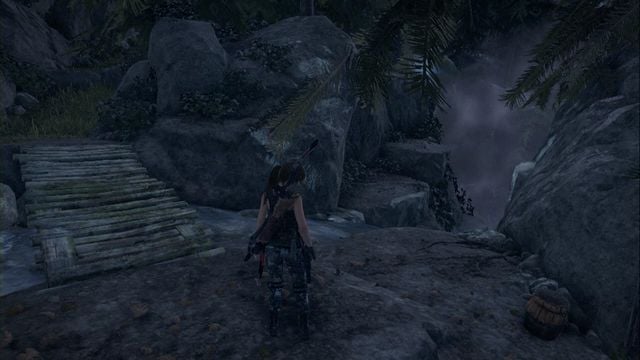 To enter the crypt, head towards the waterfall, climb a bit below the Ridgeline Base Camp - Rise of the Tomb Raider: Chests and crypt treasures, Geothermal Valley secrets - Geothermal Valley - Rise of the Tomb Raider Guide