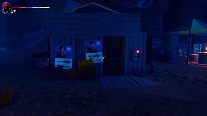 In the area, you'll find a small locked room - Road 96: Chapter 1 - walkthrough - Walkthrough - Road 96 Guide, Walkthrough