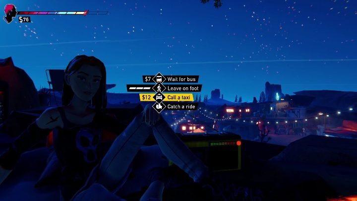 Once the nighttime concert is over, you have to decide what's next - Road 96: Chapter 1 - walkthrough - Walkthrough - Road 96 Guide, Walkthrough