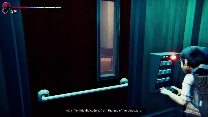 After talking to Alex and restoring your stamina bar, you will head to the storage room next to the bar - Road 96: Chapter 1 - walkthrough - Walkthrough - Road 96 Guide, Walkthrough