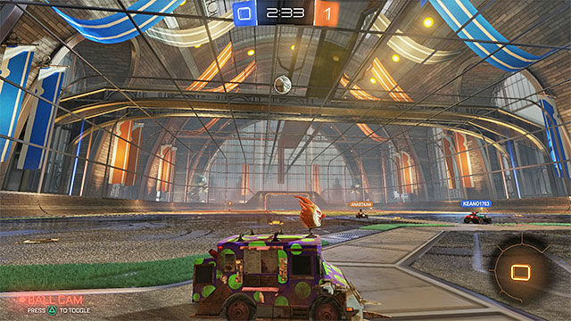Try and predict where the ball will go and hit it when its still in the air - How to defend the goal? - Types of moves - Rocket League - Game Guide and Walkthrough