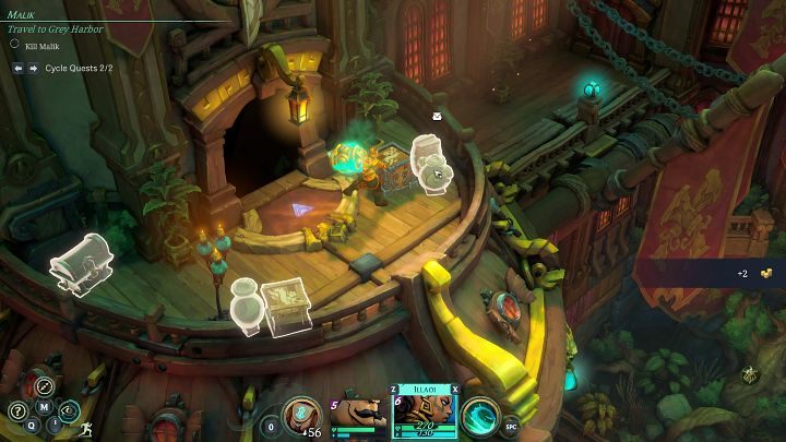 Make sure to check out all types of passages that lead to small areas, such as balconies, rooms or grottoes, which contain many valuable items and gold - Ruined King: Beginners guide - Basics - Ruined King Guide