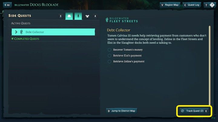 The quests in the Quests Log are divided into the previously mentioned categories, and each of them has a separate tab - Ruined King: Quests Log - how to enable? - FAQ - Ruined King Guide
