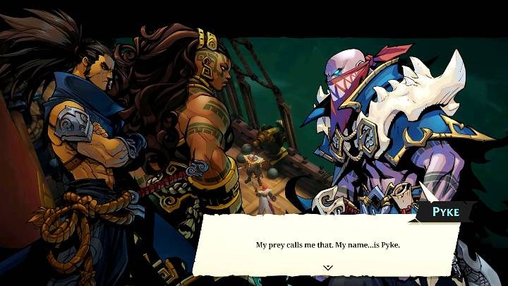 Pyke is the fifth champion to join your team in the game Ruined King: A League of Legends Story - Ruined King: Pyke - when will he join the team? - FAQ - Ruined King Guide