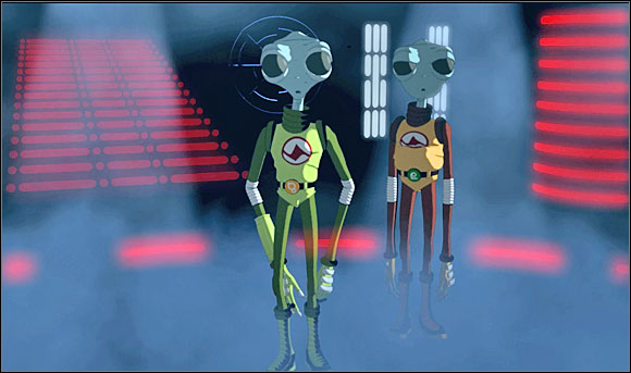 Aliens asked professor Simon to help them in getting tratonite - a stone being a powerful source of energy - Getting Joshua to the shore - Chapter IV: He Who Knows Does Not Speak - Runaway 2: The Dream of the Turtle - Game Guide and Walkthrough