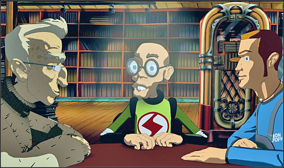 There was now nothing to prevent Brian and Joshua from reaching the professor Simon's house - Getting Joshua to the shore - Chapter IV: He Who Knows Does Not Speak - Runaway 2: The Dream of the Turtle - Game Guide and Walkthrough