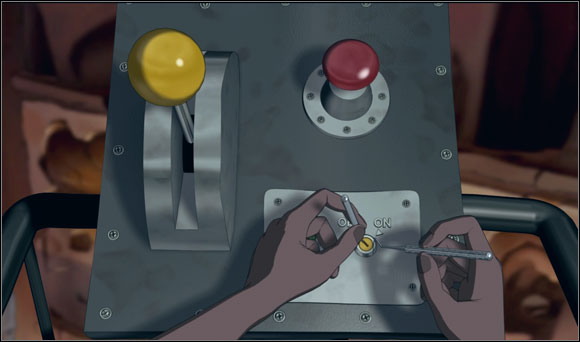 Maybe an old friend could help him - Activating the A.M.E.B.A. - Chapter III: Simpler than an ameba - Runaway 2: The Dream of the Turtle - Game Guide and Walkthrough