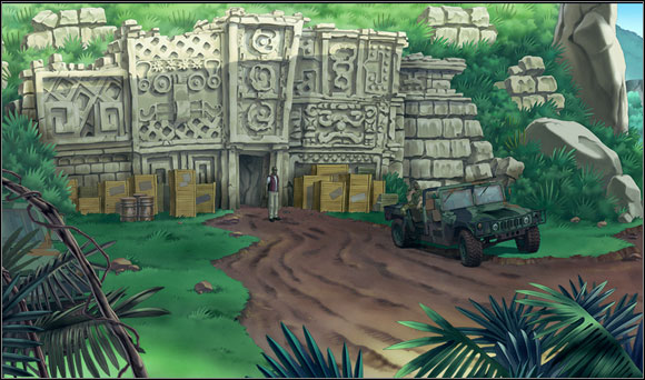 He went back to O'Connor but the soldier uncovered him - Activating the A.M.E.B.A. - Chapter III: Simpler than an ameba - Runaway 2: The Dream of the Turtle - Game Guide and Walkthrough