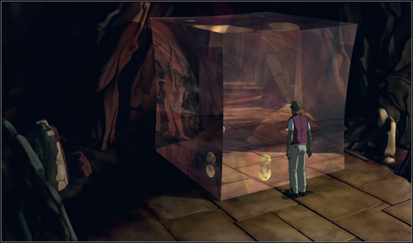 Now Brian could look around the area - Activating the A.M.E.B.A. - Chapter III: Simpler than an ameba - Runaway 2: The Dream of the Turtle - Game Guide and Walkthrough