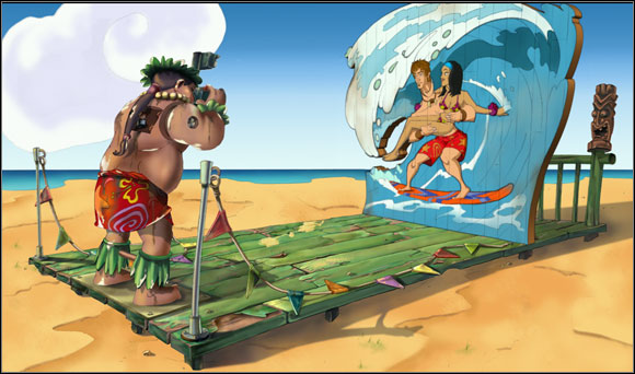 Brian gave both pictures to Lokelani so she could make a computer analysis - Preparing to personate the professor - Chapter II: Surfin' Mala - Runaway 2: The Dream of the Turtle - Game Guide and Walkthrough