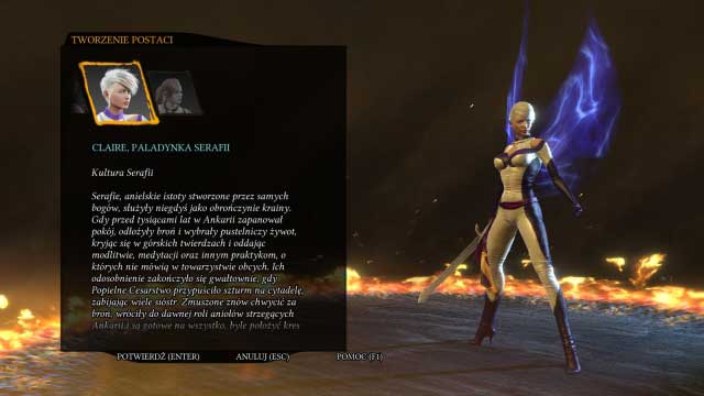 Claire is an exceptionally fast and agile fencer. - Claire, Serafia paladin - Characters - Sacred 3 - Game Guide and Walkthrough