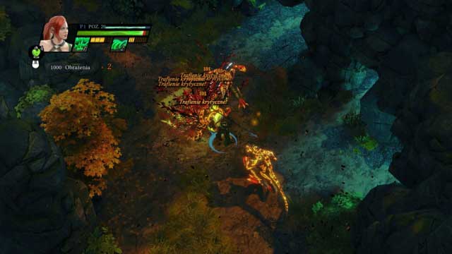 Alithea attacks with deadly speed with the use of Earthquake. - Alithea, lancer of Ankaria - Characters - Sacred 3 - Game Guide and Walkthrough