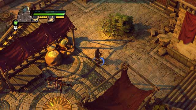 You will reach a small crossroads (the screenshot): the road to the right leads to a treasure chest, the one to the left - to the next part of the mission - Halios - Campaign mode - Sacred 3 - Game Guide and Walkthrough