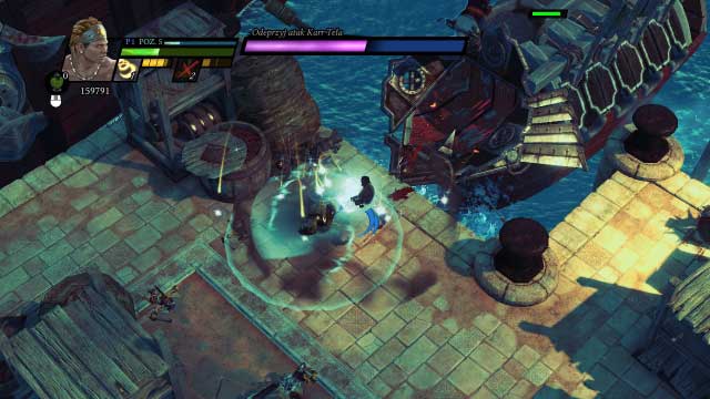 Destroy the landing boats quickly to prevent losing health points. - Quay of Pelias - Campaign mode - Sacred 3 - Game Guide and Walkthrough