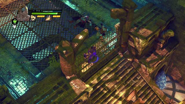 The gate that you will open with the key that you obtain in battle. - Reservoir in Khorad - Campaign mode - Sacred 3 - Game Guide and Walkthrough