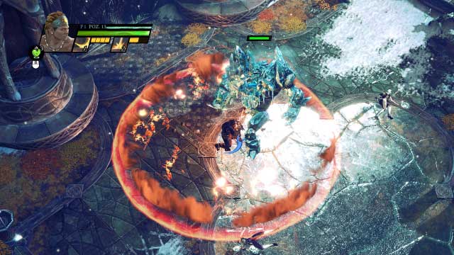 A good opponent at the very beginning - I like it. - Icecreek Sanctuary - Campaign mode - Sacred 3 - Game Guide and Walkthrough