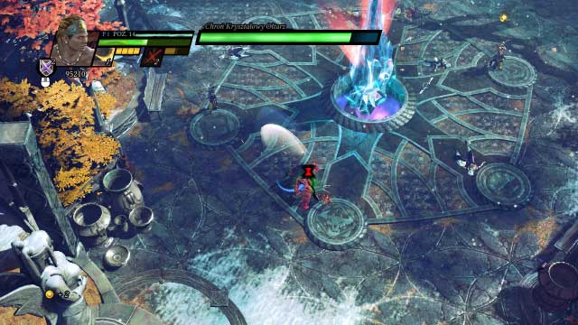 An enemy preparing the attack - you need to break them as quickly as possible . - Icecreek Sanctuary - Campaign mode - Sacred 3 - Game Guide and Walkthrough