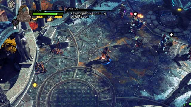 Again, charge the lock - it is a good idea to use the totem of energy. - Icecreek Sanctuary - Campaign mode - Sacred 3 - Game Guide and Walkthrough