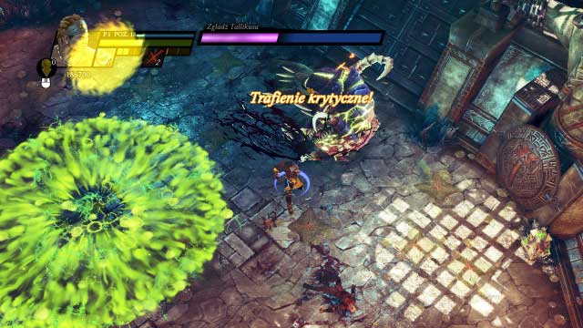 The beast lay down - an excellent moment to execute. - Enigmars Fortress - Campaign mode - Sacred 3 - Game Guide and Walkthrough