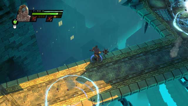 The beams of energy deal lots of damage. Remain in motion to remain safe. - Zhurag - Campaign mode - Sacred 3 - Game Guide and Walkthrough