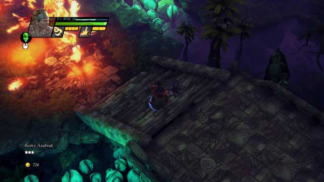 Meteorite storms are very dangerous- do not enter the first one. - Azabrak Ruins - Campaign mode - Sacred 3 - Game Guide and Walkthrough