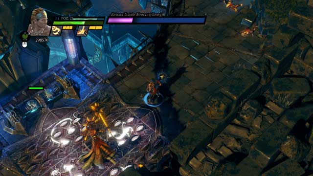 The last catch and the cannon collapses. - Grey Veil - Campaign mode - Sacred 3 - Game Guide and Walkthrough