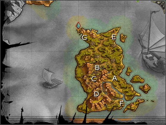 Talk to Hunter Finidral near the Resurrection monolith [A] north of Aerendyr - [SP] Chapter 9 Side quests - Shadow Path - Sacred 2: Fallen Angel - Game Guide and Walkthrough