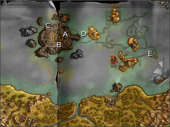 Talk to Nadia in the building [A] east of Seraphim Tower - [SP] Chapter 4 & 5 Side quests - Shadow Path - Sacred 2: Fallen Angel - Game Guide and Walkthrough