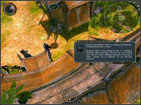 Go to the temple located in the north east area of Thylysium [5] and talk to Nimonuil - [SP] Chapter 1 Main quests - Shadow Path - Sacred 2: Fallen Angel - Game Guide and Walkthrough