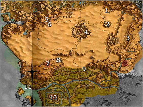 West of the cave you will find a group of people [1] - [LP] Chapter 7 & 8 Main quests - Light Path - Sacred 2: Fallen Angel - Game Guide and Walkthrough