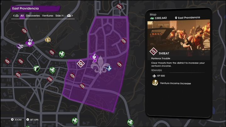 1 - Saints Row 2022: Threats (East Providencia) - list and description of activity - East Providencia - Saints Row Guide, Walkthrough