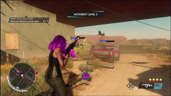 Location: The southern part of the location - Saints Row 2022: Threats (East Providencia) - list and description of activity - East Providencia - Saints Row Guide, Walkthrough