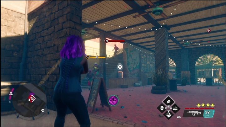 Location: The central part of the location - Saints Row 2022: Threats (East Old Town) - activity list - East Old Town - Saints Row Guide, Walkthrough