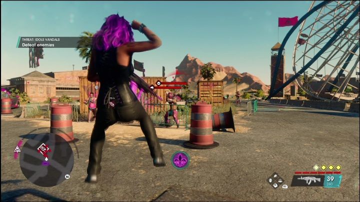 Location: The southern part of the location - Saints Row 2022: Threats (East Old Town) - activity list - East Old Town - Saints Row Guide, Walkthrough