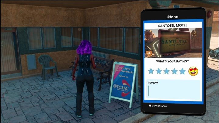 This quest is available at a motel located in the central part of the West Providencia region - Saints Row 2022: Side Hustles (West Providencia) - list and description of activity - West Providencia - Saints Row Guide, Walkthrough