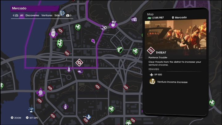 1 - Saints Row 2022: Threats (Mercado) - list and description of activity - Mercado - Saints Row Guide, Walkthrough