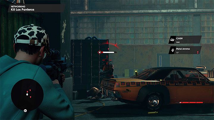 The largest building in the depot hosts more Los Panteros - Saints Row 2022: Networking - walkthrough - Walkthrough - Saints Row Guide, Walkthrough