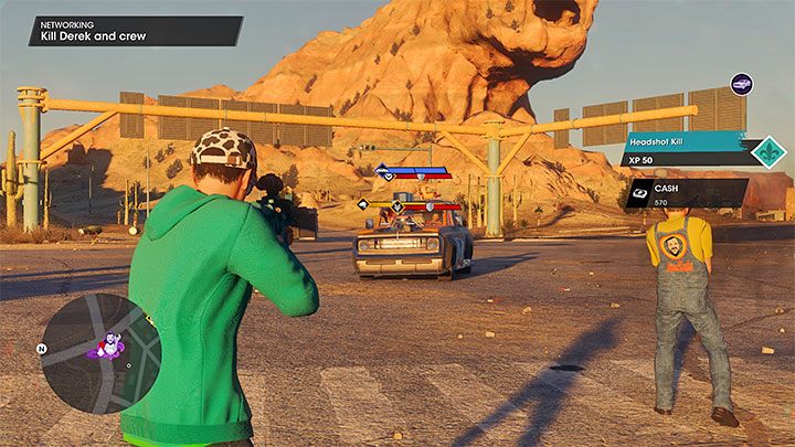 You can return to JimRob's Garage in the monster truck, though the game doesn't let you keep it after the mission (we've described how to get a permanent monster truck of your own in the FAQ) - Saints Row 2022: Networking - walkthrough - Walkthrough - Saints Row Guide, Walkthrough