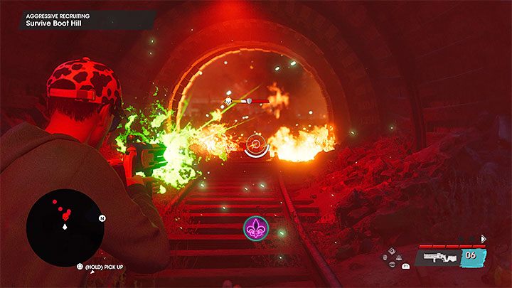 You will reach the tunnel - the game should create a checkpoint here - Saints Row 2022: Aggressive Recruiting - walkthrough - Walkthrough - Saints Row Guide, Walkthrough