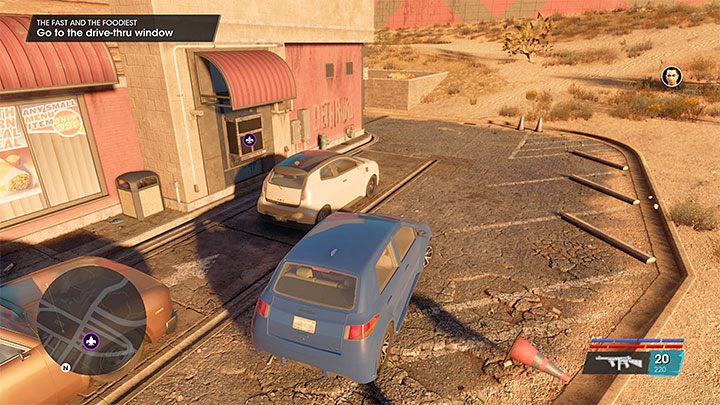 You get this mission from Kev - meet him in front of the Church - Saints Row 2022: The Fast and the Foodiest - walkthrough - Walkthrough - Saints Row Guide, Walkthrough