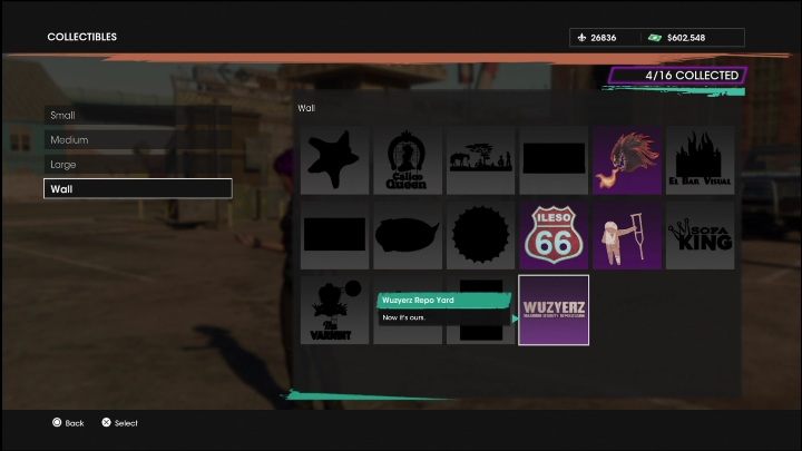 To max out Wuzyerz Repo, you have to complete 7 tasks - Saints Row 2022: Wuzyerz Repo - venture description - Ventures - Saints Row Guide, Walkthrough