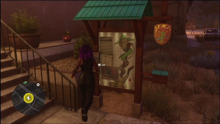 The Hidden History will begin when you click the button on the starting board - Saints Row 2022: Discoveries (East Providencia) - list and description of activity - East Providencia - Saints Row Guide, Walkthrough