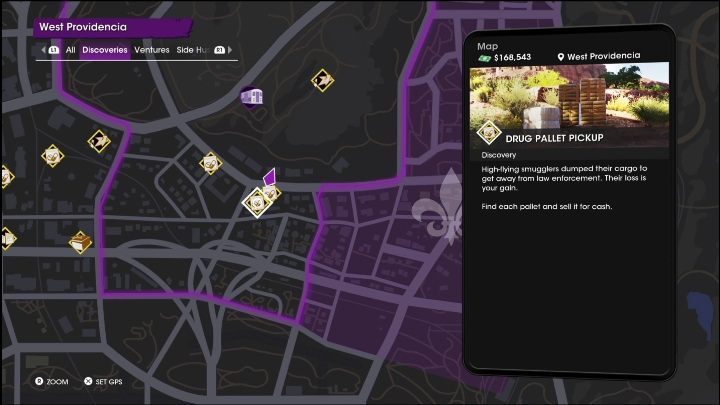 4 - Saints Row 2022: Discoveries (West Providencia) - list and description of activity - West Providencia - Saints Row Guide, Walkthrough