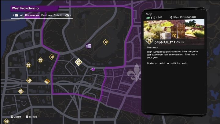 5 - Saints Row 2022: Discoveries (West Providencia) - list and description of activity - West Providencia - Saints Row Guide, Walkthrough