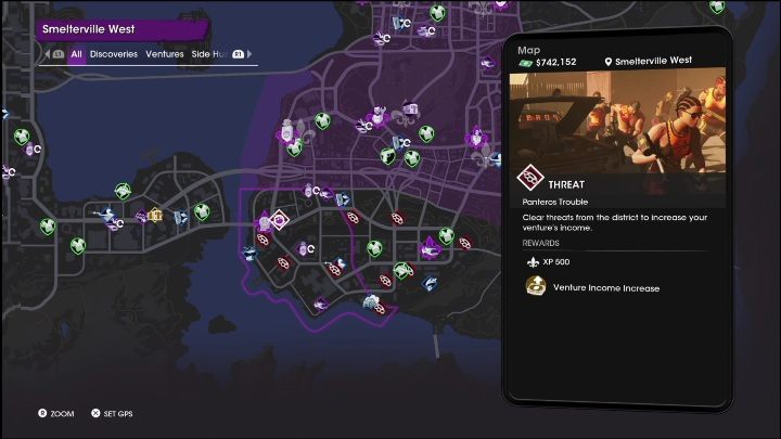 1 - Saints Row 2022: Threats (Smelterville West) - list and description of activity - Smelterville West - Saints Row Guide, Walkthrough