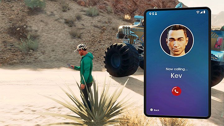 Use the app, highlight the ally you wish to summon and call them - Saints Row 2022: Companions - Kev, Eli, Neenah - Basics - Saints Row Guide, Walkthrough